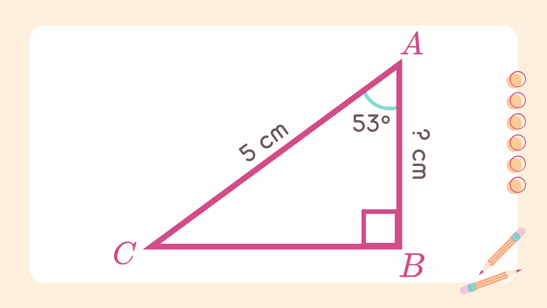 Triangle rectangle