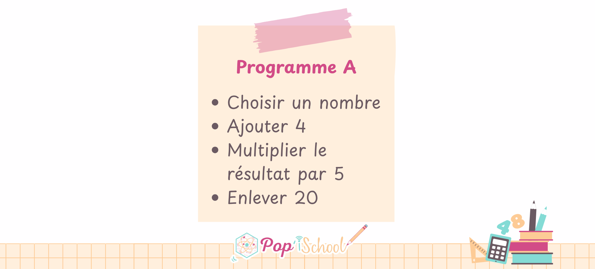Programme A
